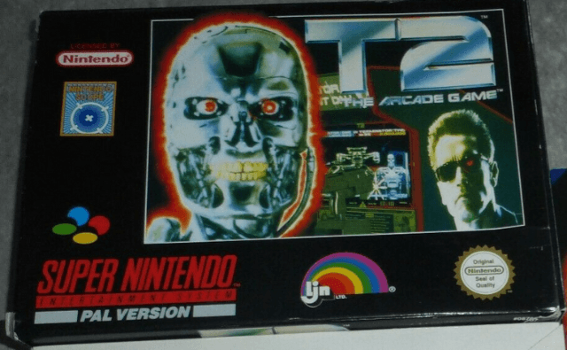 T2: The Arcade Game - SNES - Nintendo Super Nintendo Entertainment System - Packshot T2: The Arcade Game - SNES - Nintendo Super Nintendo Entertainment System - Packshots