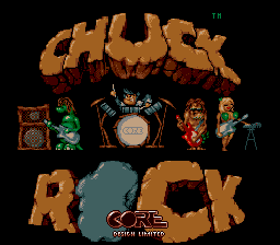 Chuck Rock - SNES - Nintendo Super Nintendo Entertainment System - Title Chuck Rock - SNES - Nintendo Super Nintendo Entertainment System - Titles
