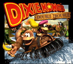 Donkey Kong Country 3: Dixie Kong's Double Trouble - SNES - Nintendo Super Nintendo Entertainment System - Title Donkey Kong Country 3: Dixie Kong's Double Trouble - SNES - Nintendo Super Nintendo Entertainment System - Titles