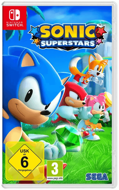 Sonic Superstars - SWITCH - Nintendo Switch - Packshot Sonic Superstars - SWITCH - Nintendo Switch - Packshots