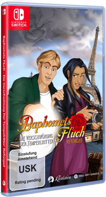 Baphomets Fluch - Die Verschwörung der Tempelritter: Reforged Edition - SWITCH - Nintendo Switch - Packshot Baphomets Fluch - Die Verschwörung der Tempelritter: Reforged Edition - SWITCH - Nintendo Switch - Packshots