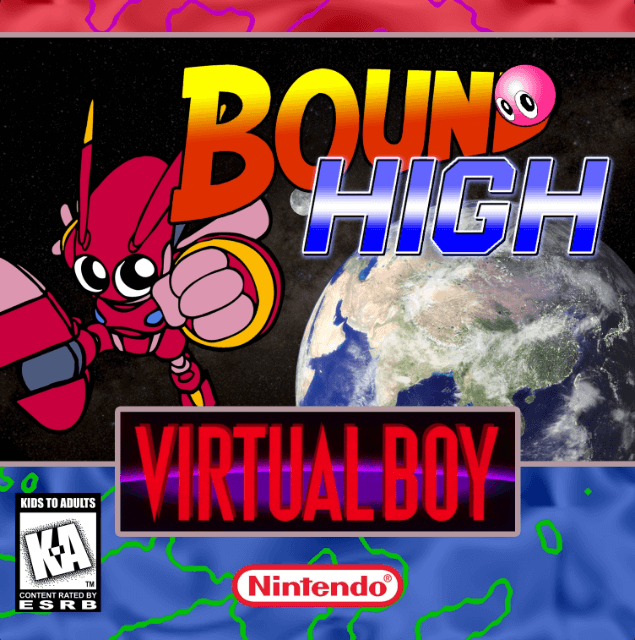 Bound High - VIRTUALBOY - Nintendo Virtual Boy - Packshot Bound High - VIRTUALBOY - Nintendo Virtual Boy - Packshots