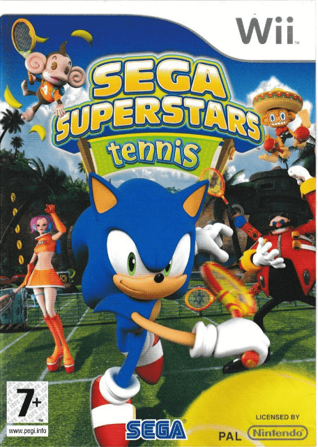 Sega Superstars Tennis - WII - Nintendo Wii - Packshot Sega Superstars Tennis - WII - Nintendo Wii - Packshots