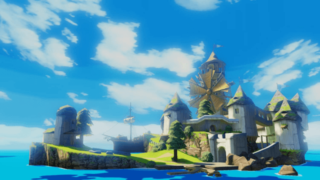 The Legend of Zelda: The Wind Waker HD - WIIU - Nintendo Wii U - Ingame The Legend of Zelda: The Wind Waker HD - WIIU - Nintendo Wii U - Ingames