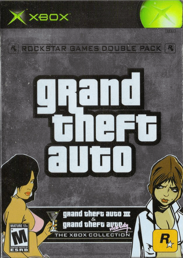 Grand Theft Auto Double Pack - XBOX - Microsoft Xbox - Packshot Grand Theft Auto Double Pack - XBOX - Microsoft Xbox - Packshots