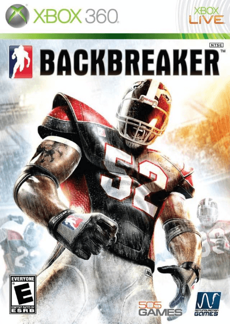 Backbreaker - XBOX360 - Microsoft Xbox 360 - Packshot Backbreaker - XBOX360 - Microsoft Xbox 360 - Packshots
