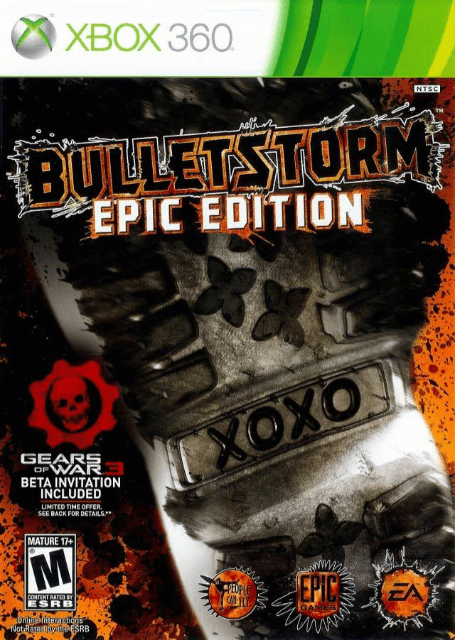 Bulletstorm - XBOX360 - Microsoft Xbox 360 - Packshot Bulletstorm - XBOX360 - Microsoft Xbox 360 - Packshots