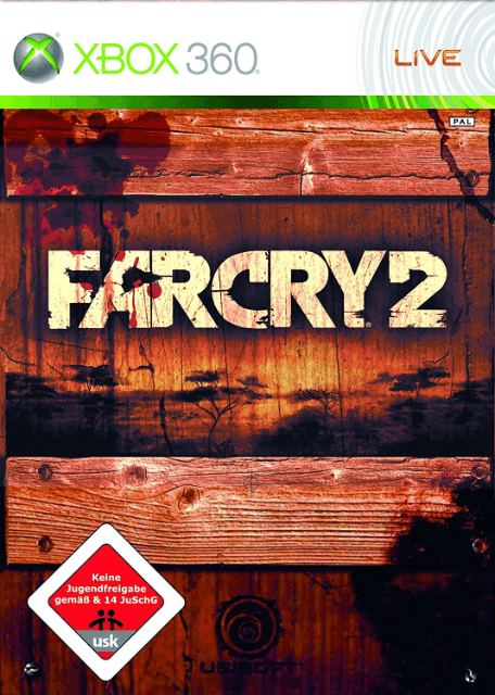 Far Cry 2 - XBOX360 - Microsoft Xbox 360 - Packshot Far Cry 2 - XBOX360 - Microsoft Xbox 360 - Packshots