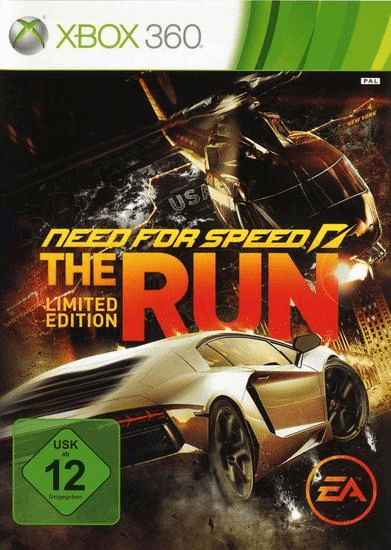 Need for Speed: The Run - XBOX360 - Microsoft Xbox 360 - Packshot Need for Speed: The Run - XBOX360 - Microsoft Xbox 360 - Packshots