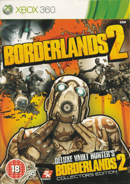 Borderlands 2 - XBOX360 - Microsoft Xbox 360 - Packshot Borderlands 2 - XBOX360 - Microsoft Xbox 360 - Packshots