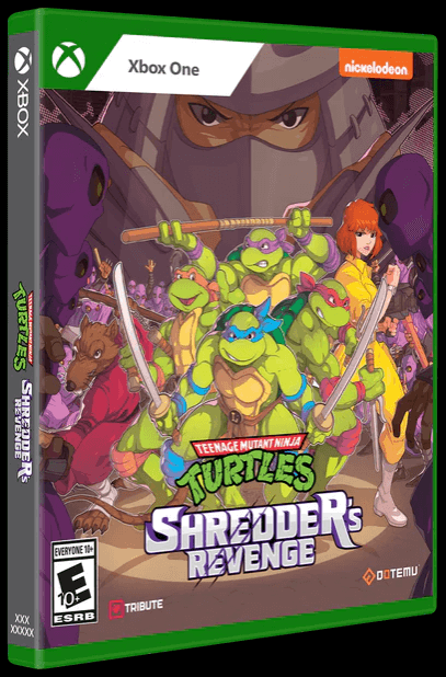 Teenage Mutant Ninja Turtles: Shredder's Revenge - XBOXONE - Microsoft Xbox One - Packshot Teenage Mutant Ninja Turtles: Shredder's Revenge - XBOXONE - Microsoft Xbox One - Packshots