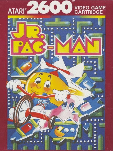 Jr. Pac-Man - ATARI2600 - Atari 2600 - Packshot Jr. Pac-Man - ATARI2600 - Atari 2600 - Packshots