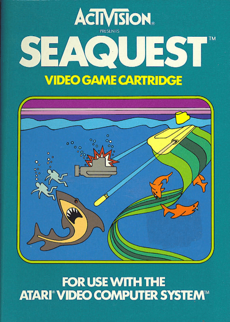 Seaquest - ATARI2600 - Atari 2600 - Packshot Seaquest - ATARI2600 - Atari 2600 - Packshots