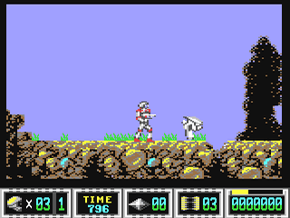 Turrican II: The Final Fight - C64 - Commodore 64 - Ingame Turrican II: The Final Fight - C64 - Commodore 64 - Ingames