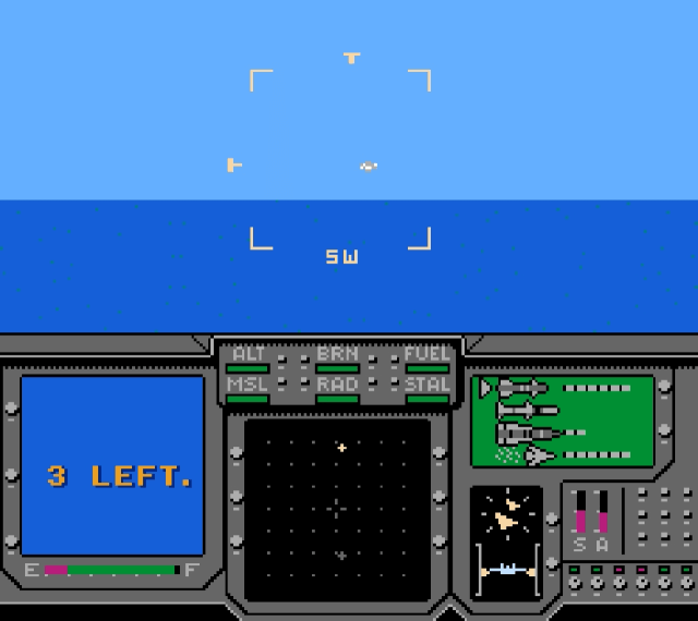 Aces: Iron Eagle III - FC - Nintendo Famicom - Ingame Aces: Iron Eagle III - FC - Nintendo Famicom - Ingames
