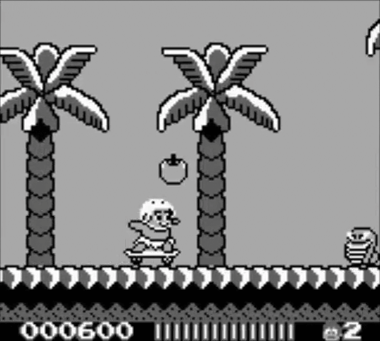 Adventure Island - GAMEBOY - Nintendo Game Boy - Ingame Adventure Island - GAMEBOY - Nintendo Game Boy - Ingames