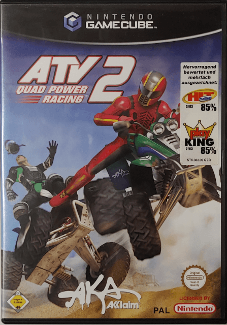 ATV Quad Power Racing 2 - GAMECUBE - Nintendo GameCube - Packshot ATV Quad Power Racing 2 - GAMECUBE - Nintendo GameCube - Packshots