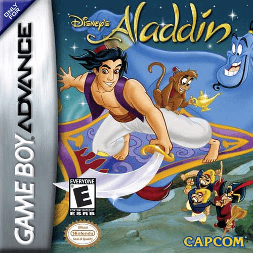 Disney's Aladdin - GBA - Nintendo Game Boy Advance - Packshot Disney's Aladdin - GBA - Nintendo Game Boy Advance - Packshots
