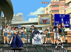 The King of Fighters '96 - NEOGEOCD - SNK Neo Geo CD - Ingame The King of Fighters '96 - NEOGEOCD - SNK Neo Geo CD - Ingames