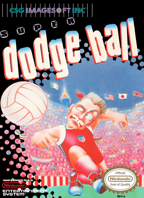 Super Dodge Ball - NES - Nintendo Entertainment System - Packshot Super Dodge Ball - NES - Nintendo Entertainment System - Packshots