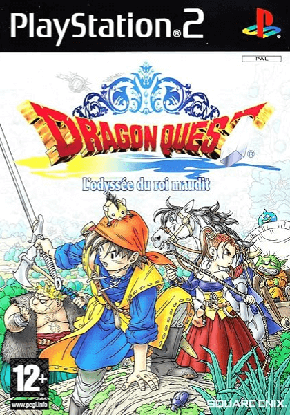 Dragon Quest VIII: Journey of the Cursed King - PS2 - Sony PlayStation 2 - Packshot Dragon Quest VIII: Journey of the Cursed King - PS2 - Sony PlayStation 2 - Packshots