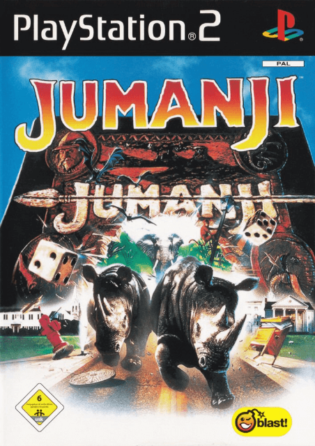 Jumanji - PS2 - Sony PlayStation 2 - Packshot Jumanji - PS2 - Sony PlayStation 2 - Packshots