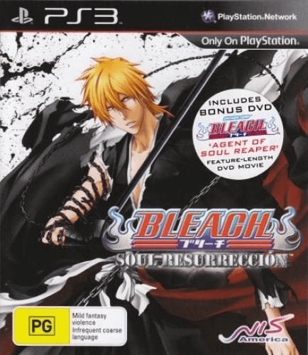 Bleach: Soul Resurreccion - PS3 - Sony PlayStation 3 - Packshot Bleach: Soul Resurreccion - PS3 - Sony PlayStation 3 - Packshots