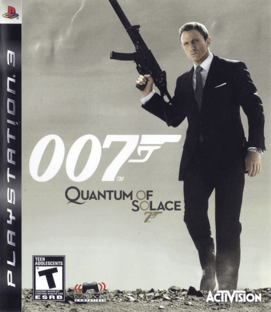 007: Quantum of Solace - PS3 - Sony PlayStation 3 - Packshot 007: Quantum of Solace - PS3 - Sony PlayStation 3 - Packshots