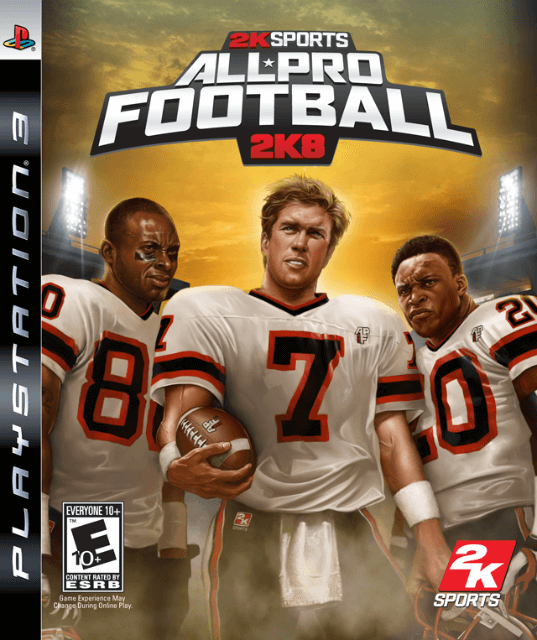 All-Pro Football 2K8 - PS3 - Sony PlayStation 3 - Packshot All-Pro Football 2K8 - PS3 - Sony PlayStation 3 - Packshots