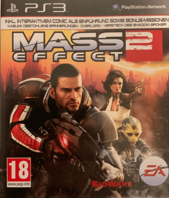 Mass Effect 2 - PS3 - Sony PlayStation 3 - Packshot Mass Effect 2 - PS3 - Sony PlayStation 3 - Packshots