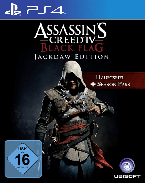 Assassin's Creed IV: Jackdaw Edition - PS4 - Sony PlayStation 4 - Packshot Assassin's Creed IV: Jackdaw Edition - PS4 - Sony PlayStation 4 - Packshots