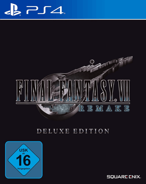 Final Fantasy VII Remake - PS4 - Sony PlayStation 4 - Packshot Final Fantasy VII Remake - PS4 - Sony PlayStation 4 - Packshots