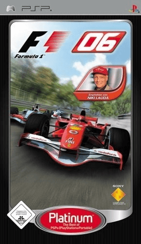 Formula 1 06 - PSP - Sony PlayStation Portable - Packshot Formula 1 06 - PSP - Sony PlayStation Portable - Packshots