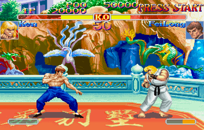 Street Fighter Collection - SATURN - Sega Saturn - Ingame Street Fighter Collection - SATURN - Sega Saturn - Ingames