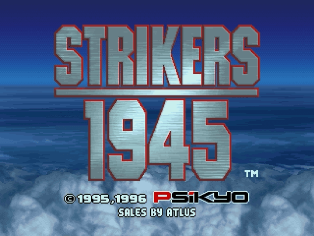 Strikers 1945 - SATURN - Sega Saturn - Title Strikers 1945 - SATURN - Sega Saturn - Titles