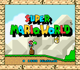 Super Mario World: Super Mario Bros. 4 - SFC - Nintendo Super Famicom - Title Super Mario World: Super Mario Bros. 4 - SFC - Nintendo Super Famicom - Titles