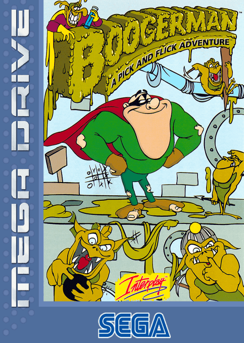 Boogerman: A Pick and Flick Adventure - SMD - Sega Mega Drive - Packshot Boogerman: A Pick and Flick Adventure - SMD - Sega Mega Drive - Packshots