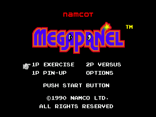Megapanel - SMD - Sega Mega Drive - Title Megapanel - SMD - Sega Mega Drive - Titles