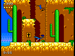 Desert Speedtrap Starring Road Runner and Wile E. Coyote - SMS - Sega Master System - Ingame Desert Speedtrap Starring Road Runner and Wile E. Coyote - SMS - Sega Master System - Ingames