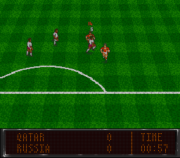 World Soccer '94: Road to Glory - SNES - Nintendo Super Nintendo Entertainment System - Ingame World Soccer '94: Road to Glory - SNES - Nintendo Super Nintendo Entertainment System - Ingames