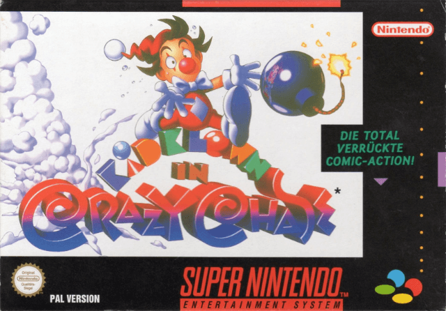 Kid Klown in Crazy Chase - SNES - Nintendo Super Nintendo Entertainment System - Packshot Kid Klown in Crazy Chase - SNES - Nintendo Super Nintendo Entertainment System - Packshots