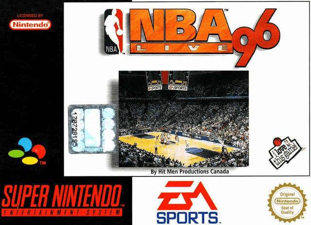 NBA Live 96 - SNES - Nintendo Super Nintendo Entertainment System - Packshot NBA Live 96 - SNES - Nintendo Super Nintendo Entertainment System - Packshots