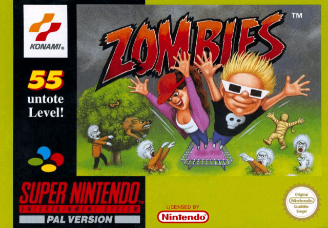 Zombies - SNES - Nintendo Super Nintendo Entertainment System - Packshot Zombies - SNES - Nintendo Super Nintendo Entertainment System - Packshots