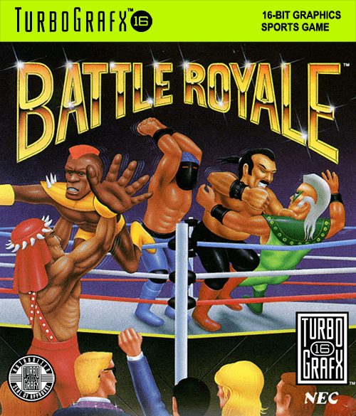 Battle Royale - TG16 - NEC Turbo Grafx TurboChip - Packshot Battle Royale - TG16 - NEC Turbo Grafx TurboChip - Packshots