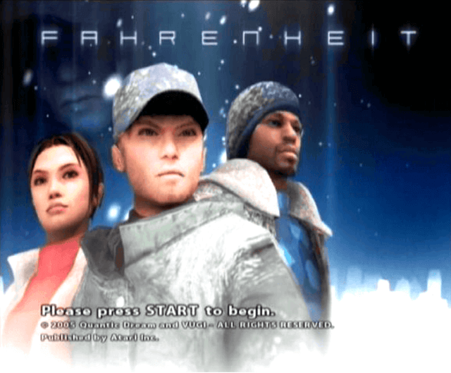 Fahrenheit - XBOX - Microsoft Xbox - Title Fahrenheit - XBOX - Microsoft Xbox - Titles