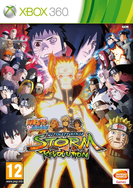 Naruto Shippuden: Ultimate Ninja Storm Revolution - XBOX360 - Microsoft Xbox 360 - Packshot Naruto Shippuden: Ultimate Ninja Storm Revolution - XBOX360 - Microsoft Xbox 360 - Packshots