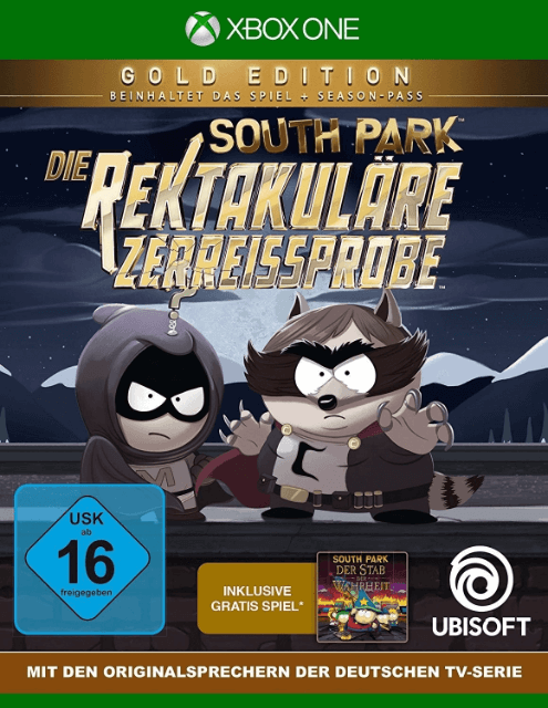 South Park: Die rektakuläre Zerreissprobe - XBOXONE - Microsoft Xbox One - Packshot South Park: Die rektakuläre Zerreissprobe - XBOXONE - Microsoft Xbox One - Packshots