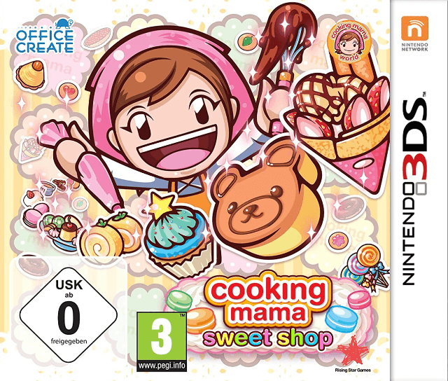 Cooking Mama: Sweet Shop - 3DS - Nintendo 3DS - Packshot Cooking Mama: Sweet Shop - 3DS - Nintendo 3DS - Packshots