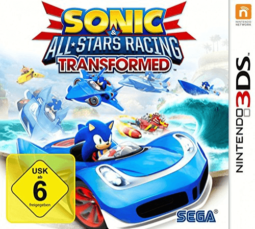 Sonic & All-Stars Racing Transformed - 3DS - Nintendo 3DS - Packshot Sonic & All-Stars Racing Transformed - 3DS - Nintendo 3DS - Packshots