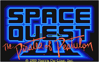 Space Quest III: The Pirates of Pestulon - AST - Atari ST - Title Space Quest III: The Pirates of Pestulon - AST - Atari ST - Titles
